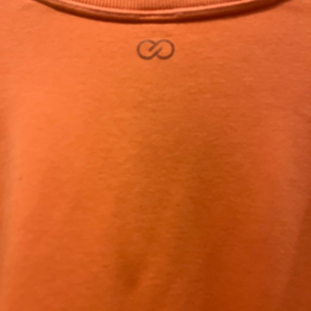 Calia dropped sleeve over size crewneck color orange size M - Picture 4 of 4